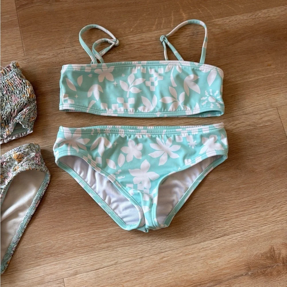 Billabong Kids Set 🌊 Mint and Floral 6/8